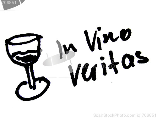 Image of in vino veritas