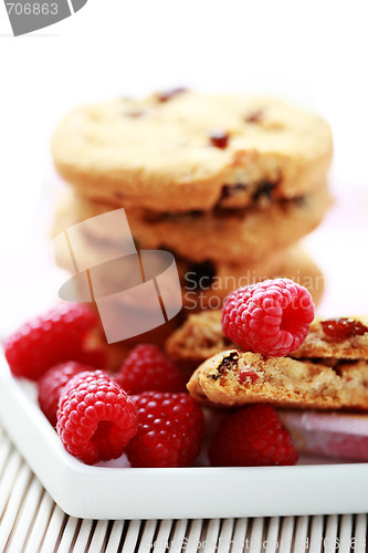 Image of raspberry cookies