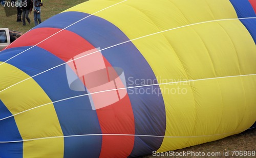 Image of Filling the balloon