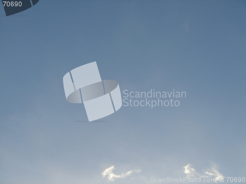 Image of blue sky