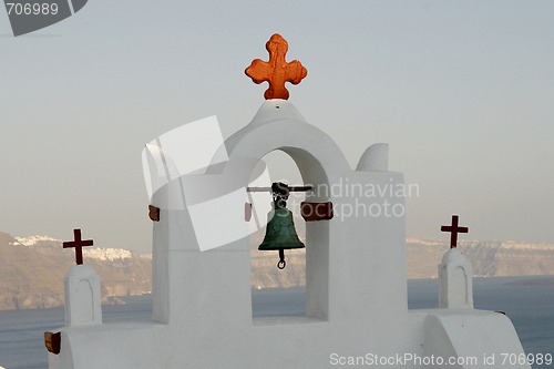 Image of Church-tower (Santorini, Greece)