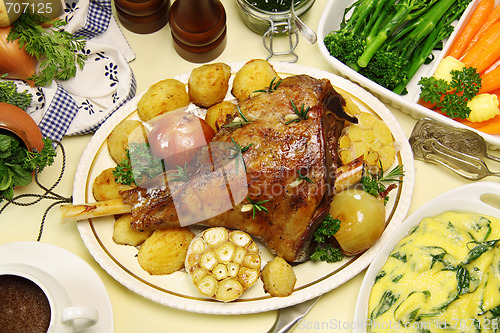 Image of Baked Leg Of Lamb