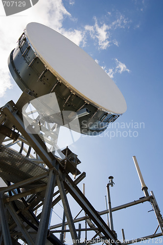 Image of relay communication antenna