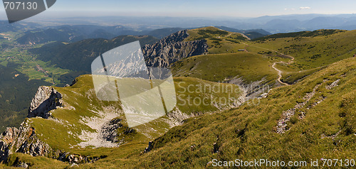 Image of path on schneeberg hill