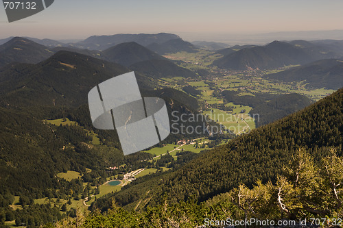 Image of valley under the schneeberg