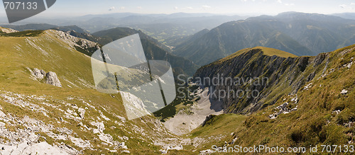 Image of valley down the schneeberg hill
