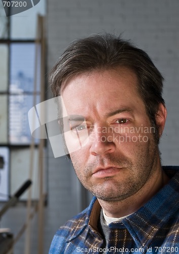 Image of Male Construction Worker