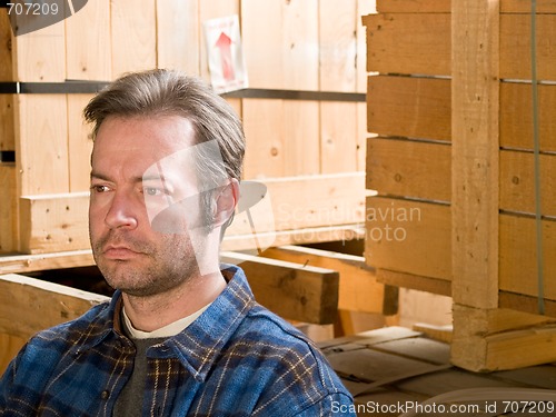 Image of Male Construction Worker