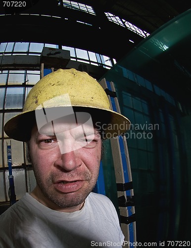 Image of Male Construction Worker