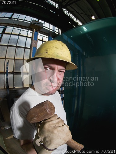 Image of Male Construction Worker