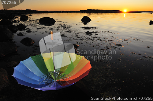 Image of Umbrellic Sunset