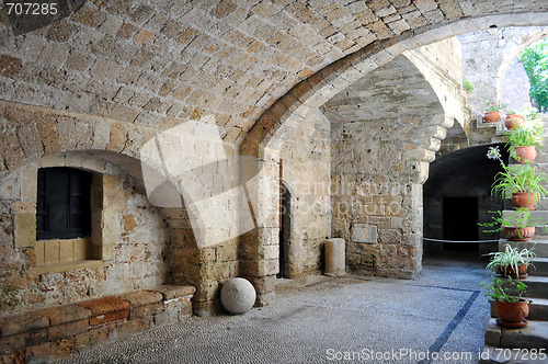 Image of Rhodes old town.