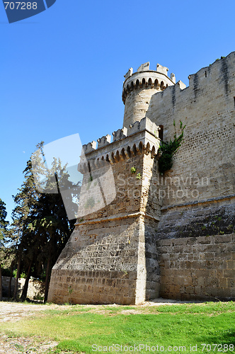 Image of Medieval fortress of Rhodes.