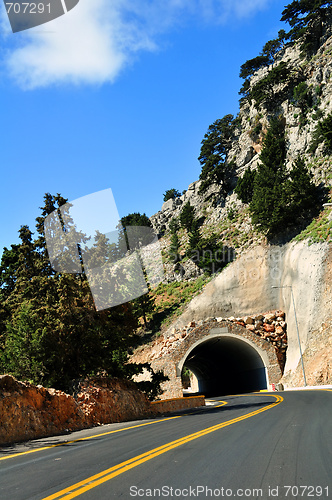 Image of Mountain tunnel