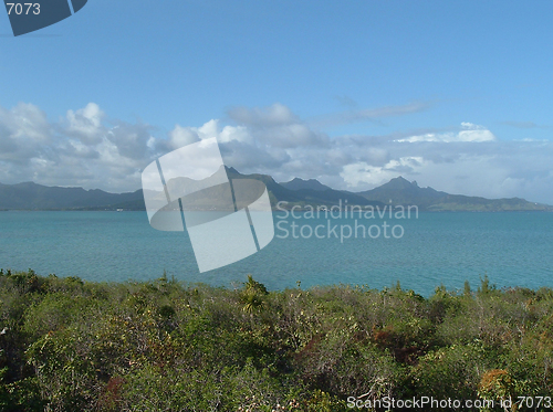 Image of Far away view of island