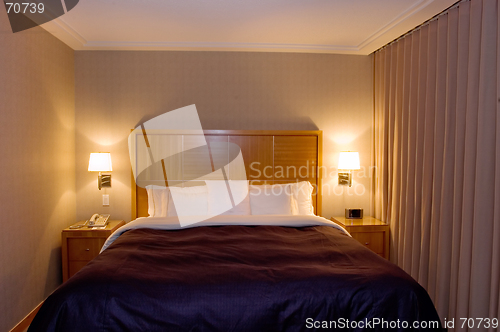 Image of Hotel bed