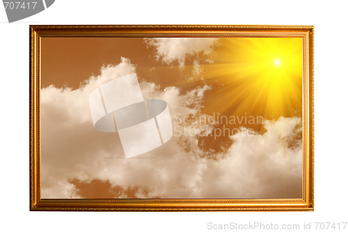 Image of picture of a sunset