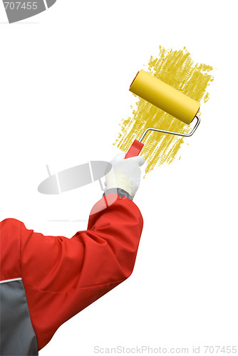 Image of Painting the wall