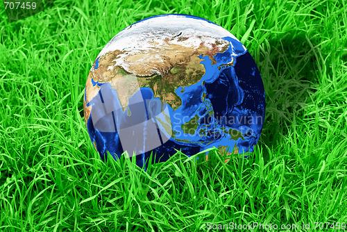 Image of Earth planet