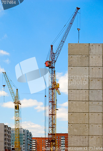 Image of Building crane