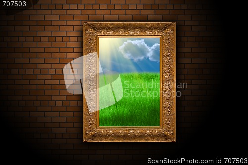 Image of color landscape 