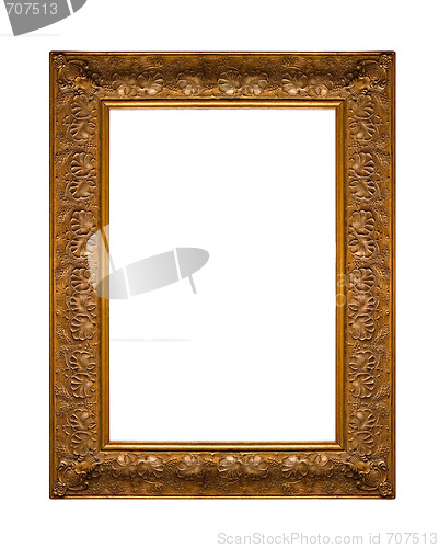 Image of Picture gold frame 