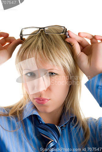 Image of woman with sunglasses
