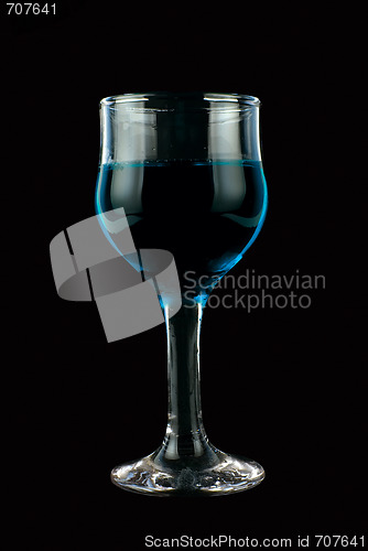 Image of Blue wine