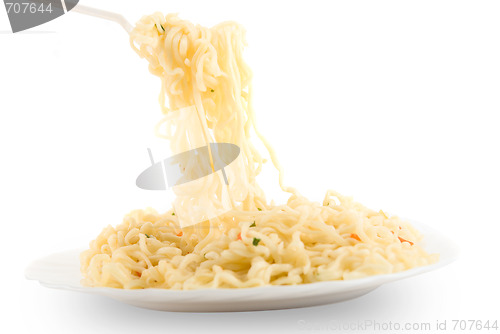 Image of spaghetti at plate