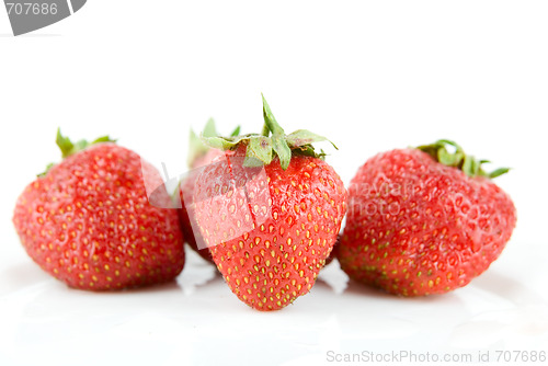 Image of Ripe and fresh strawberries