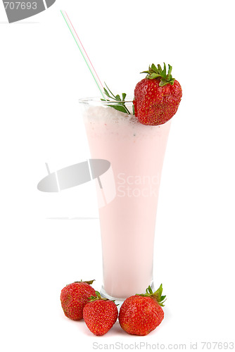Image of Cocktail with strawberry