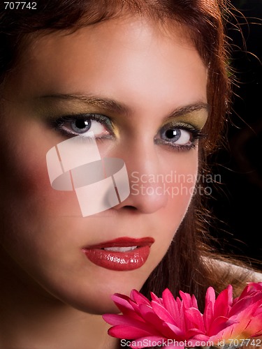 Image of Flower Girl Portrait