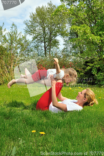 Image of Mother and daughter - training