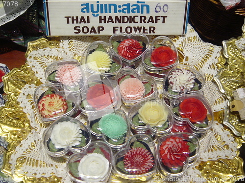 Image of Thai Handicraft - Soap Flowers