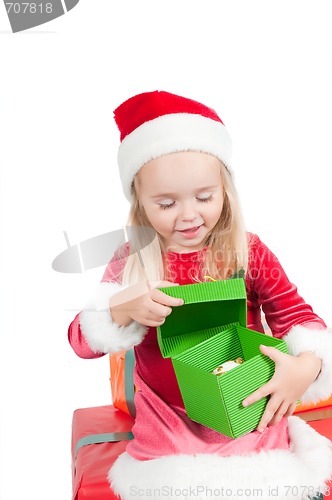 Image of Christmas toddler