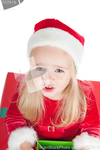 Image of Christmas toddler
