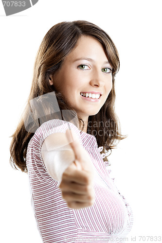 Image of Successful young woman