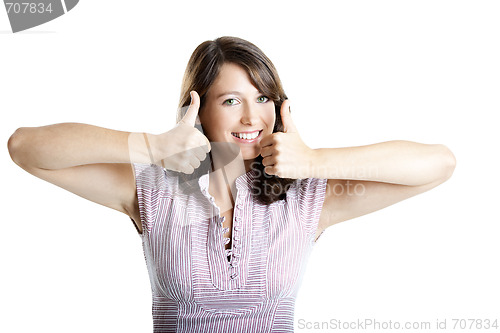 Image of Successful young woman
