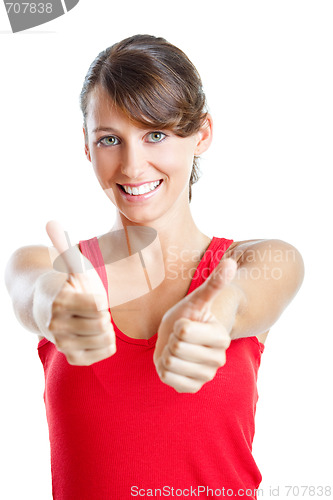 Image of Successful young woman