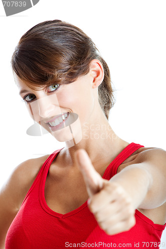 Image of Successful young woman