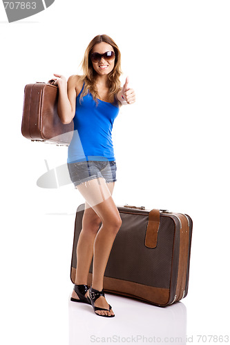 Image of Traveller woman