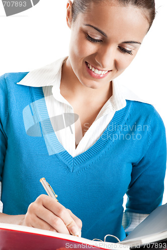 Image of Beautiful female student