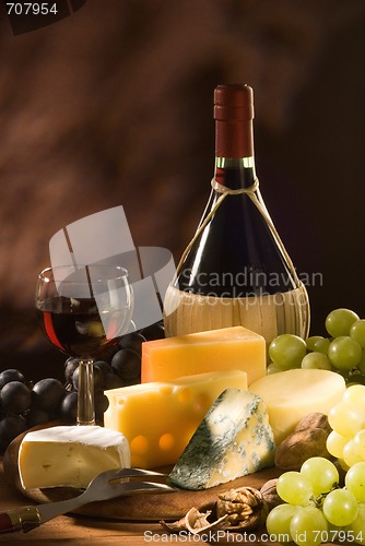 Image of Cheese and Wine