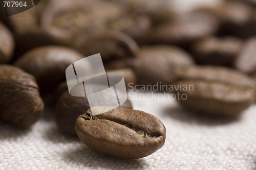Image of Roasted coffee beans
