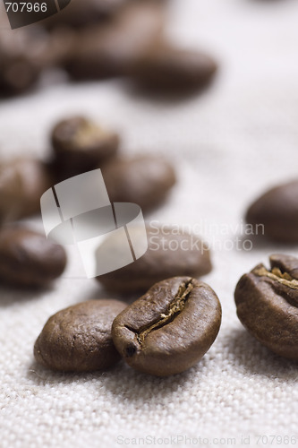 Image of Roasted coffee beans