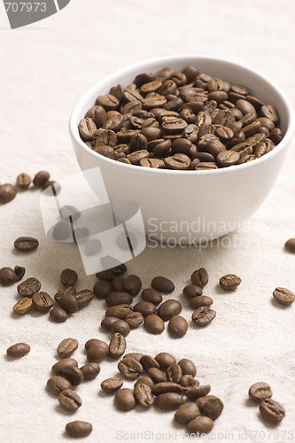 Image of Roasted coffee beans