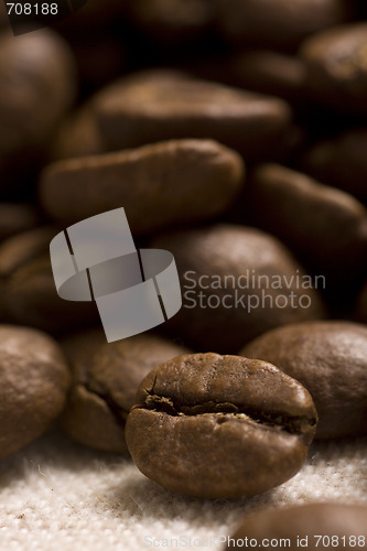 Image of Roasted coffee beans