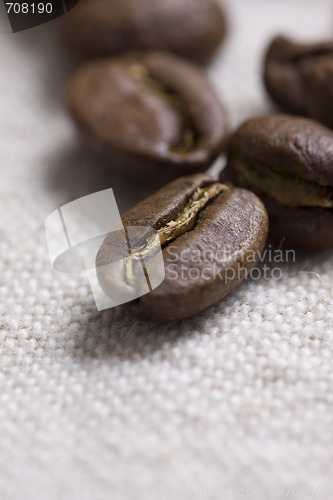 Image of Roasted coffee beans