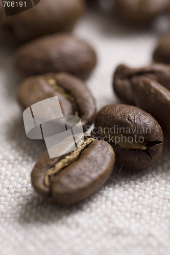 Image of Roasted coffee beans