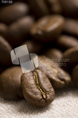 Image of Roasted coffee beans